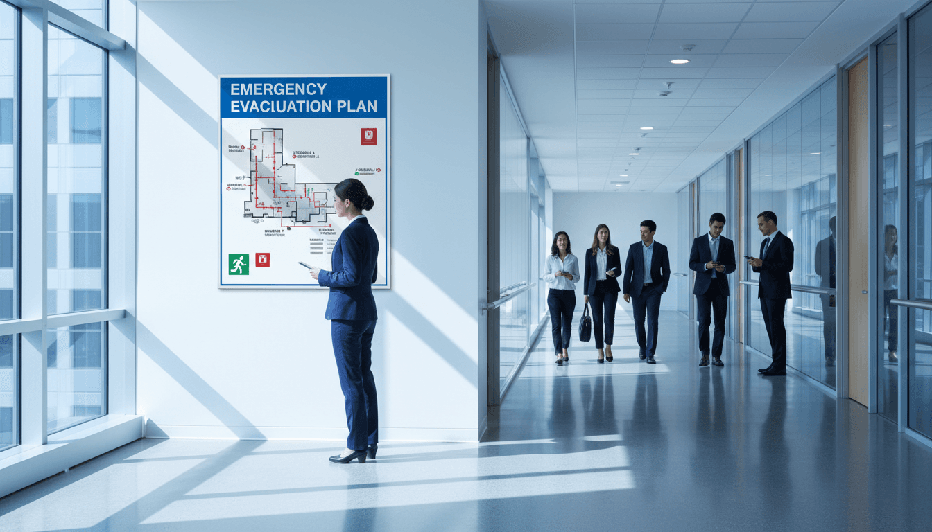 Safety visual systems in logistics facility